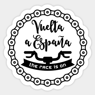 The Race is ON - VUELTA Sticker